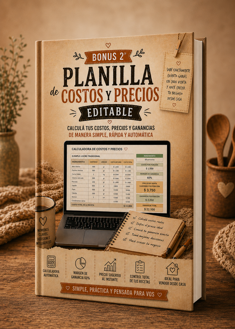 Bonus 2: Plantilla editable